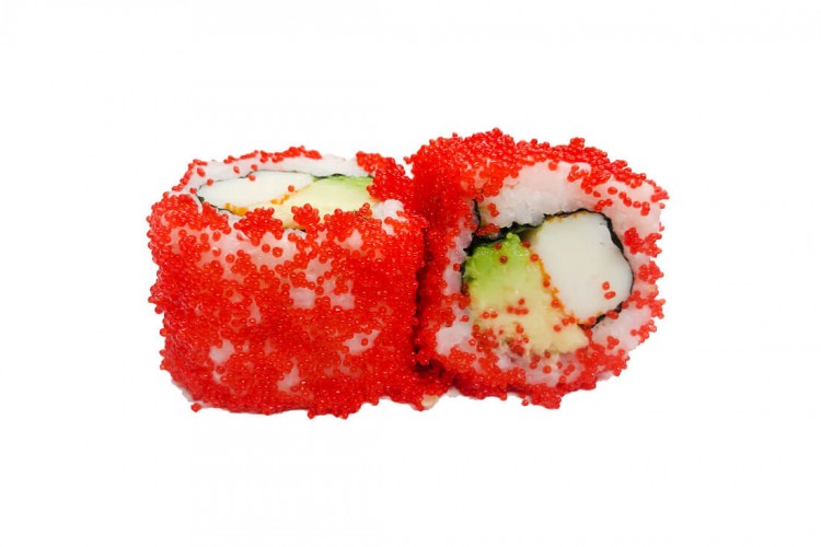 Masago roll Surimi avocat