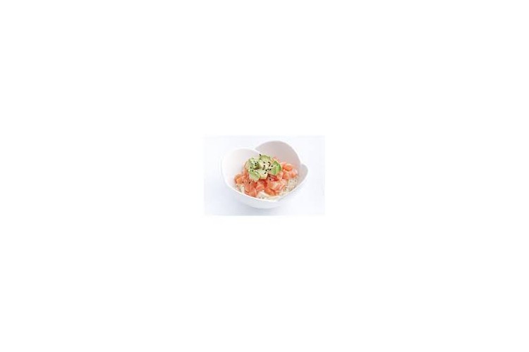 Salade de choux saumon & avocat