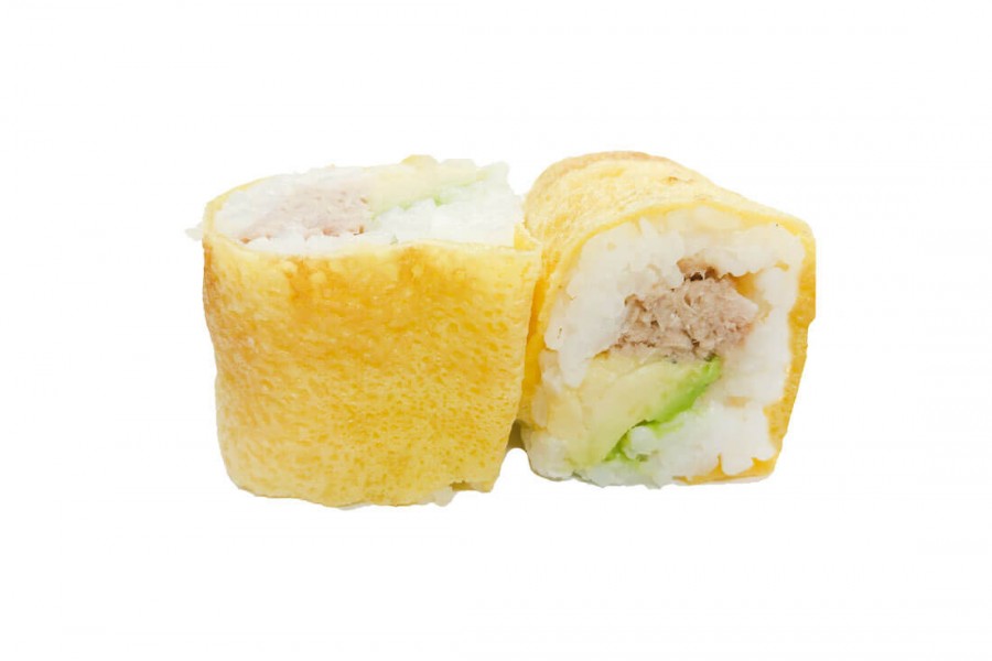 Egg roll Thon mayonnaise avocat