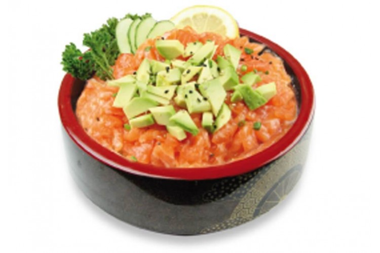 Menu Tartare de saumon