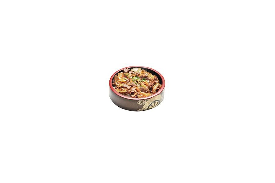 Menu chirashi Boeuf aux oignons