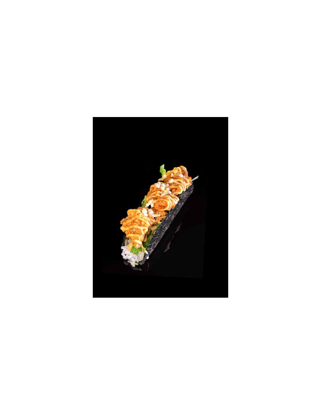 Sushi tacos poulet pané