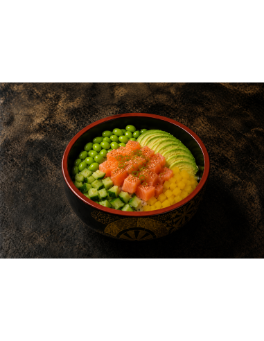 Poke saumon