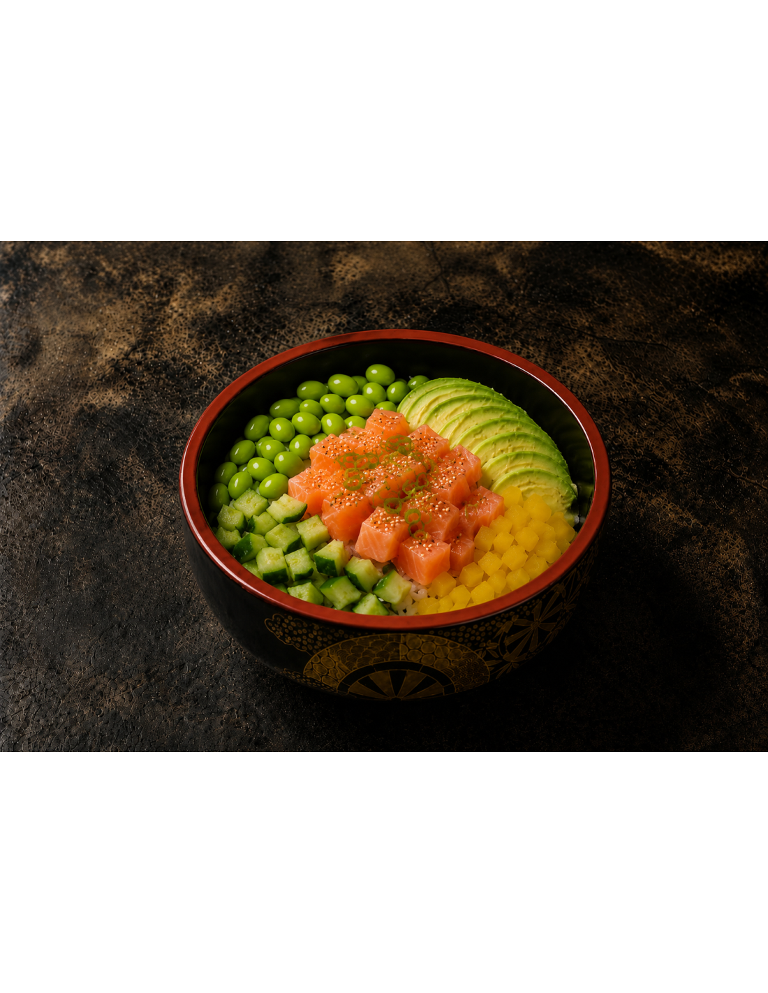 Poke saumon