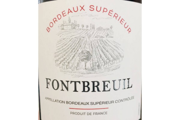 Bordeaux fontbreuil (37.5cl)