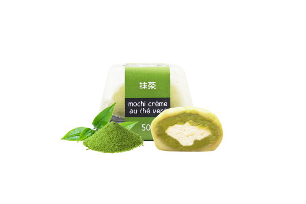 Daifuku mochi crème au thé...