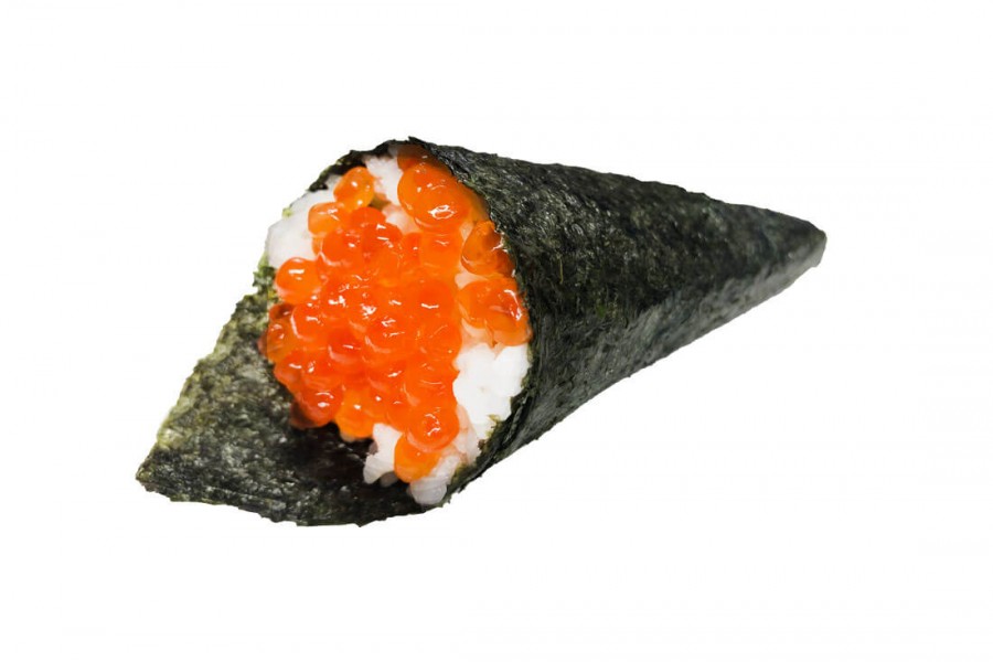 Temaki oeuf de saumon(nouveauté)