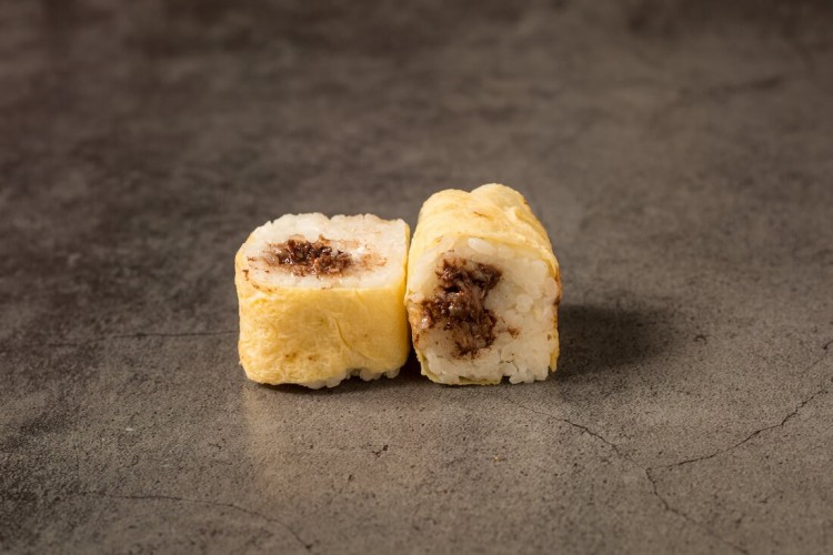 Egg roll chocolat banane