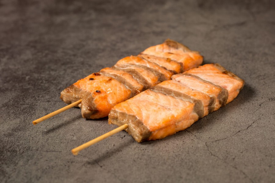 Brochettes Saumon