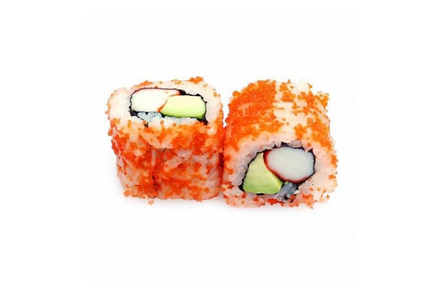 Masago roll Surimi avocat