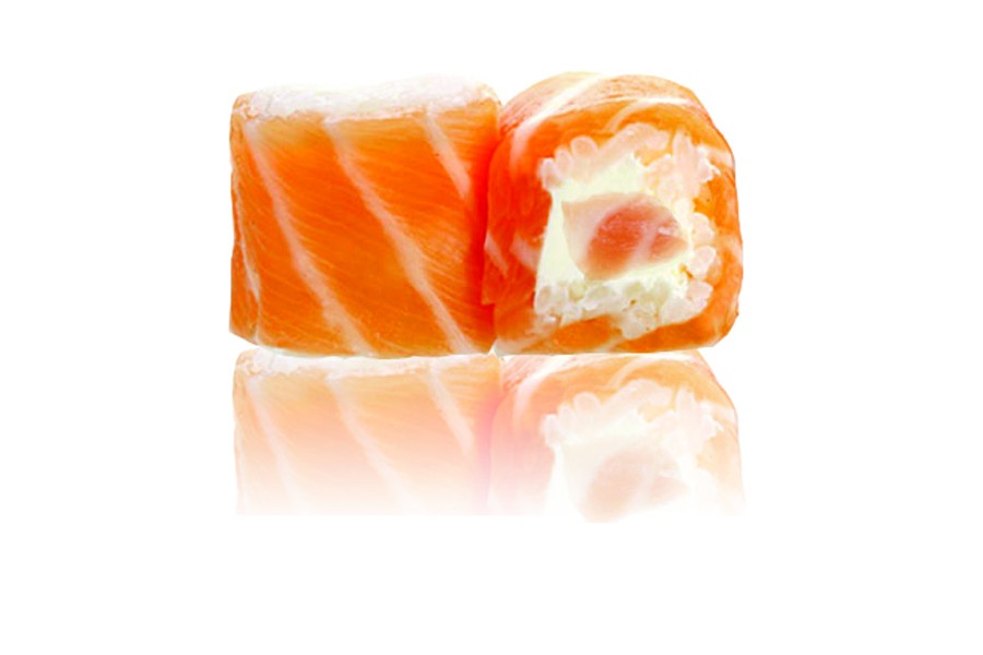Cheese roll saumon