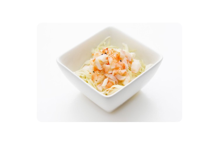 SALADE CHOUX CREVETTES AVOCAT