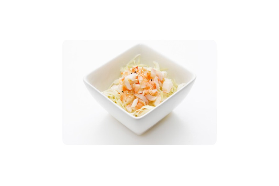 SALADE CHOUX CREVETTES AVOCAT