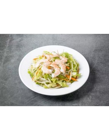 Salade soja aux crevettes