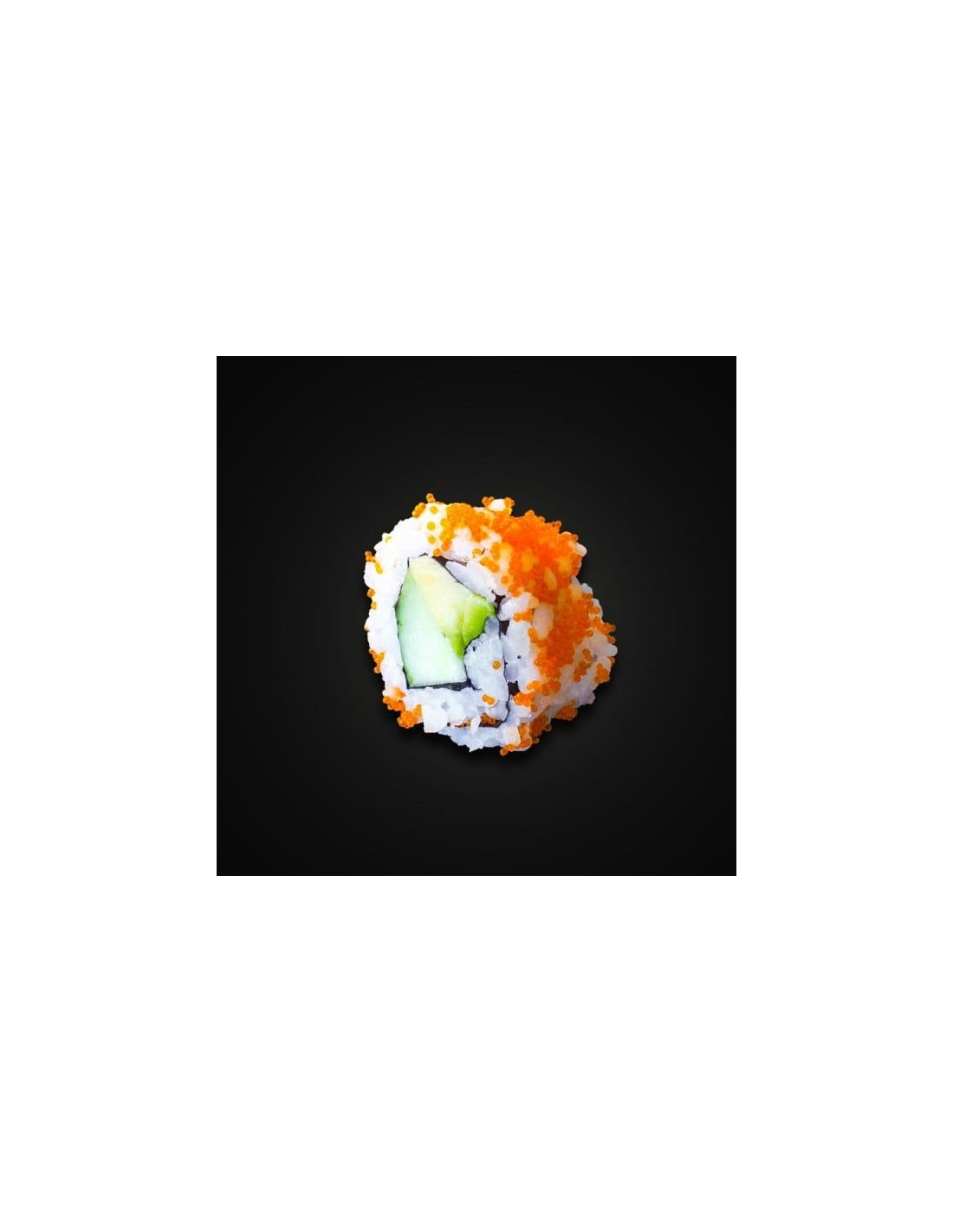 Masago roll  Avocat concombre